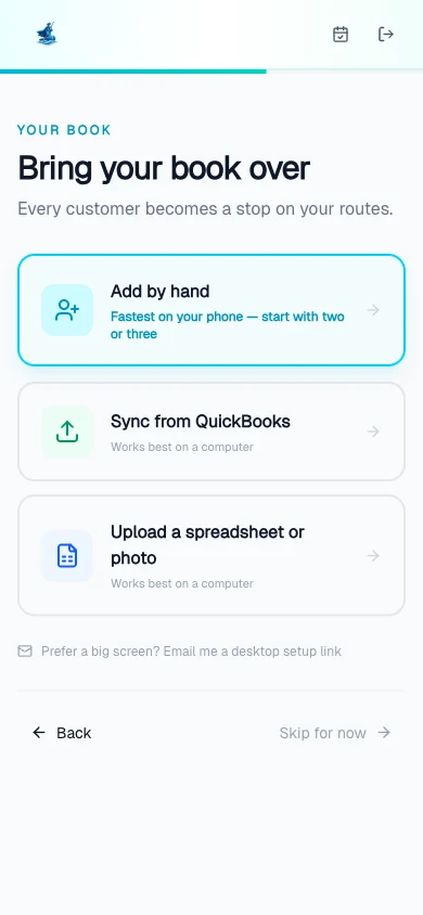 Pool Founder import grid that works like a spreadsheet