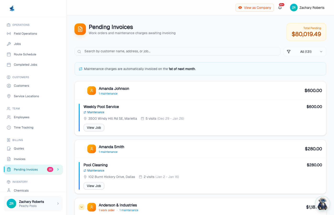 Get paid automatically